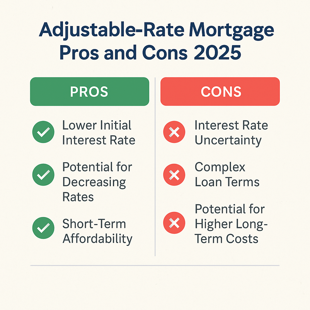 Adjustable Rate Mortgage Pros and Cons 2025