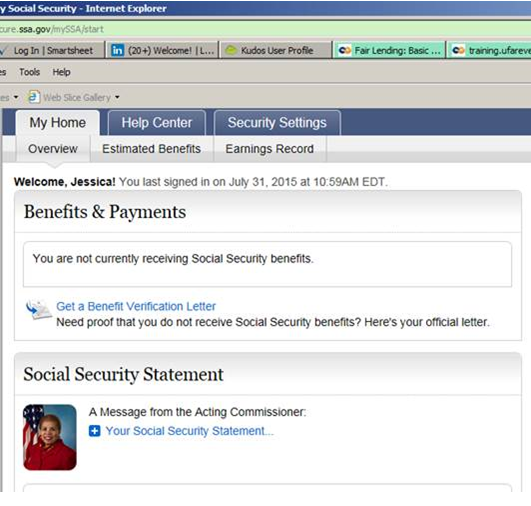 Benefit Verification Letter