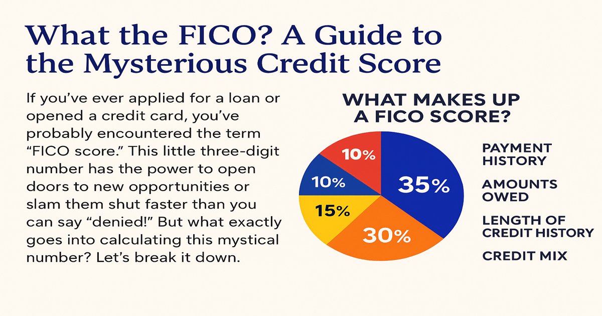 What Makes Up a FICO Score? FICO Score Breakdown Idaho