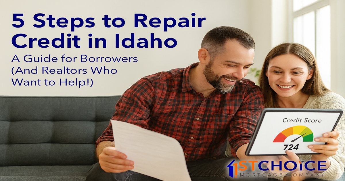 5 Steps to Repair Credit in Idaho