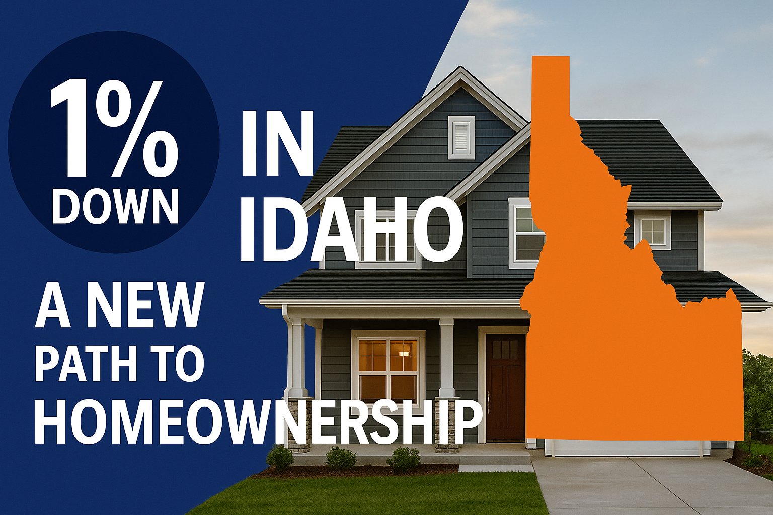 1% Down Mortgage Idaho – New Low Down Payment Pr...