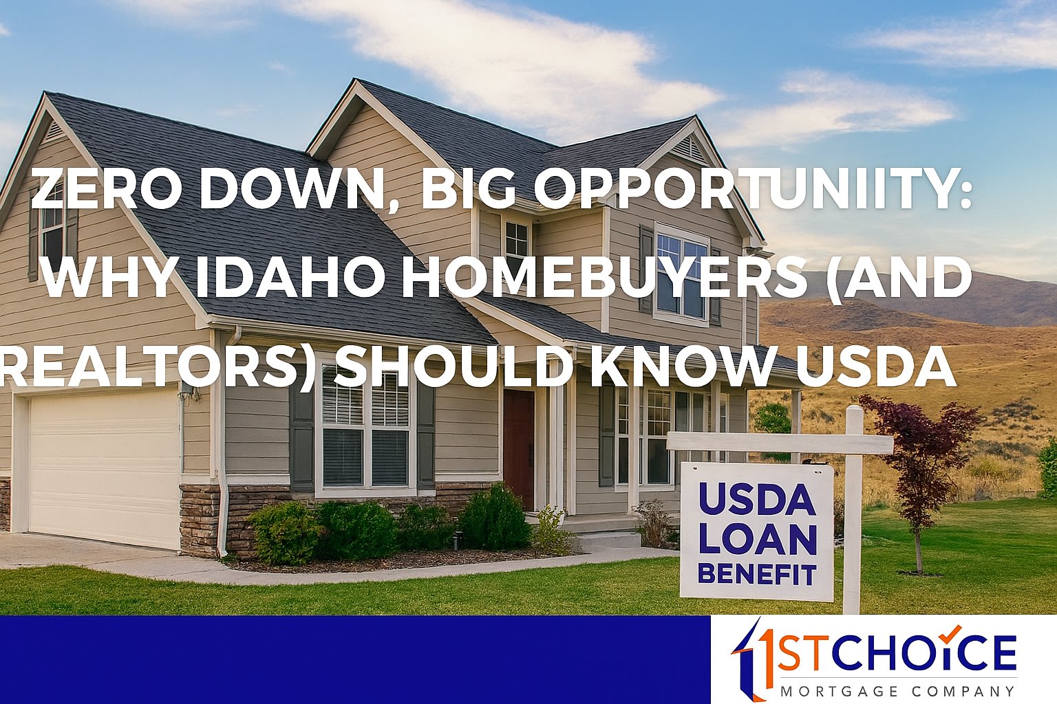 USDA Loan Benefits Idaho: Why Zero Down Works for ...