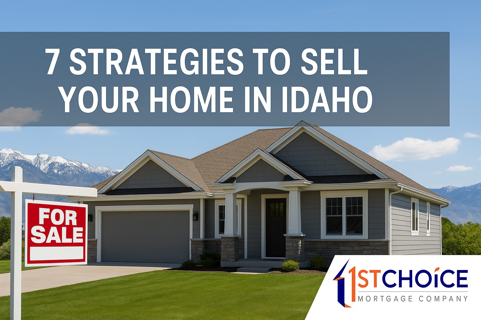 7 Effective Strategies to Sell Your Home in Idaho