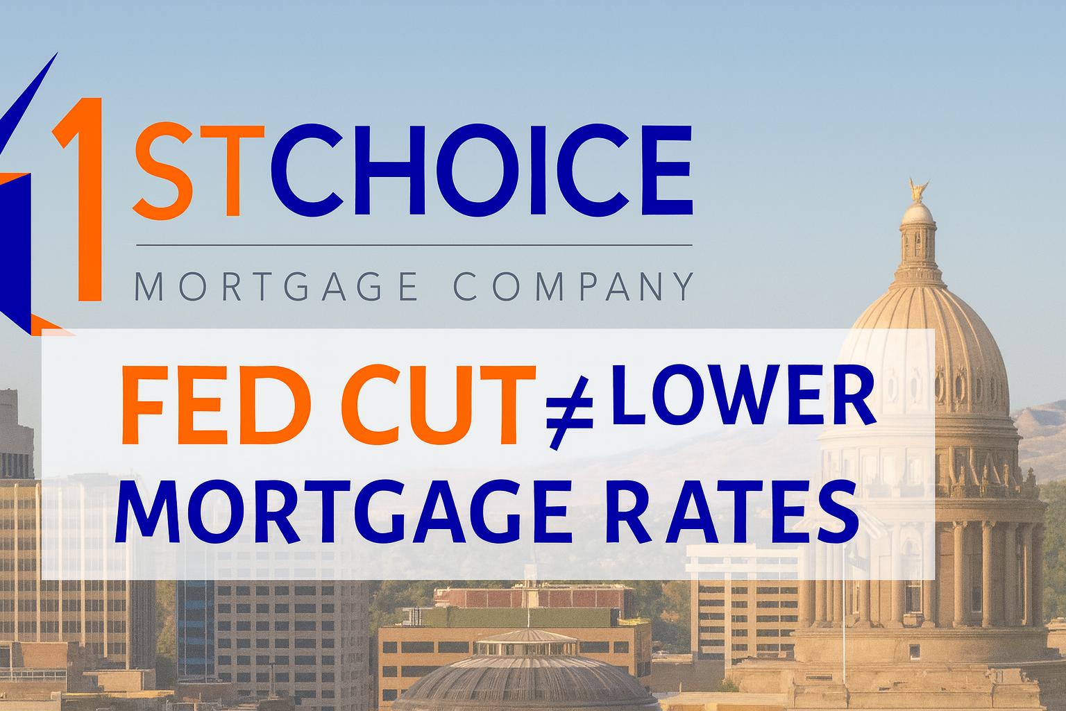 Idaho Mortgage Rates After Fed Cut | Why Rates Wen...