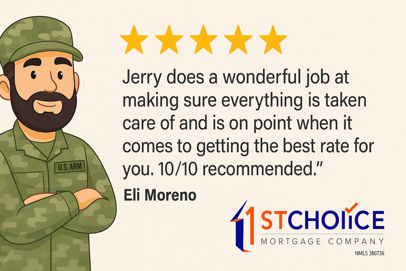 5-Star VA Mortgage Review Idaho – Jerry at 1st C...