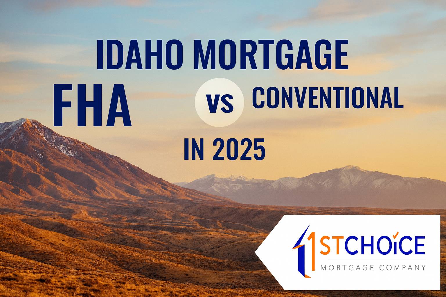 Idaho Mortgage FHA vs Conventional Loans in 2025