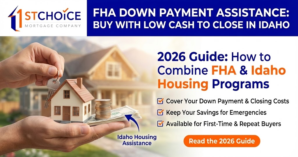 FHA Down Payment Assistance Idaho: Low Cash to Clo...