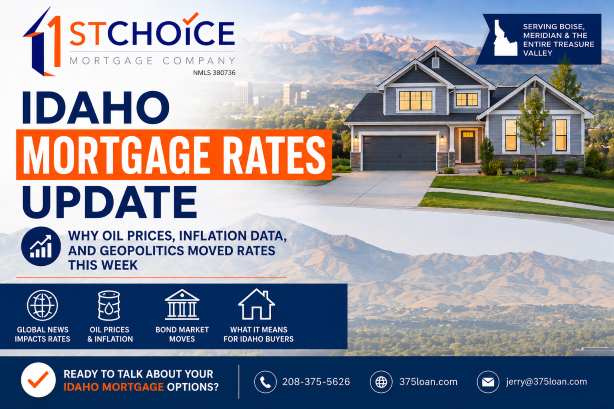 Idaho Mortgage Rates Update May 2026 | Boise, Meridian, Nampa & Idaho