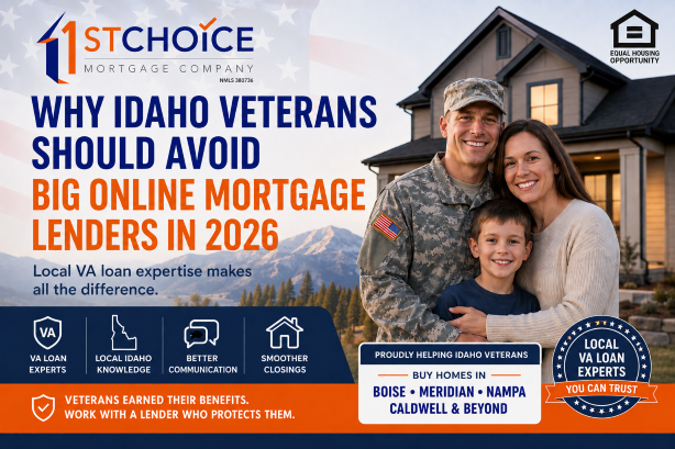 Idaho VA Loan Lenders: Veterans Should Avoid Big O...