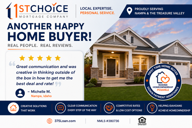 First-Time Home Buyer Idaho Review | Nampa