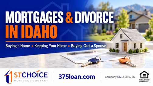 Mortgage During & After Divorce in Idaho: Buy...